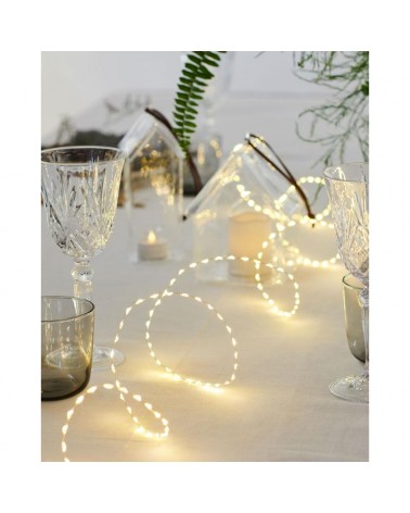 Guirlande lumineuse Lilly 300 leds 4m Fil Or