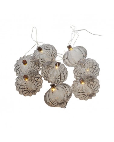 Guirlande Lumineuse 8 boules "Sous la Neige"