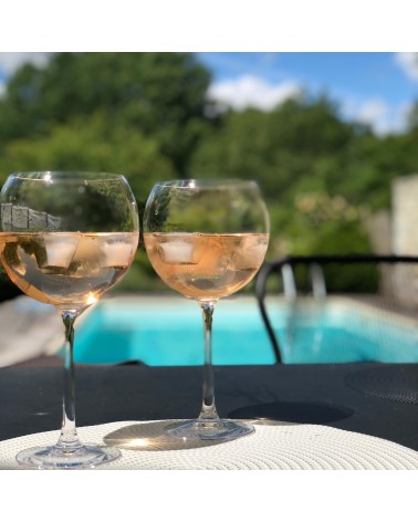 Verre à pied " Dégustation " Les 4 - Cristallin - 70 cl