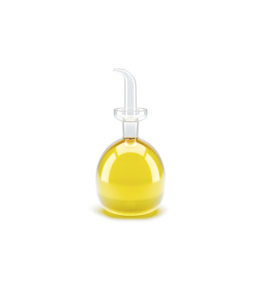 Set Vinaigrier Huilier Poivrière Salière 4 Pièces – Acier Inoxydable Et Verre – Design Élégant 175 Ml + 37,5 Ml – LS Kitchen